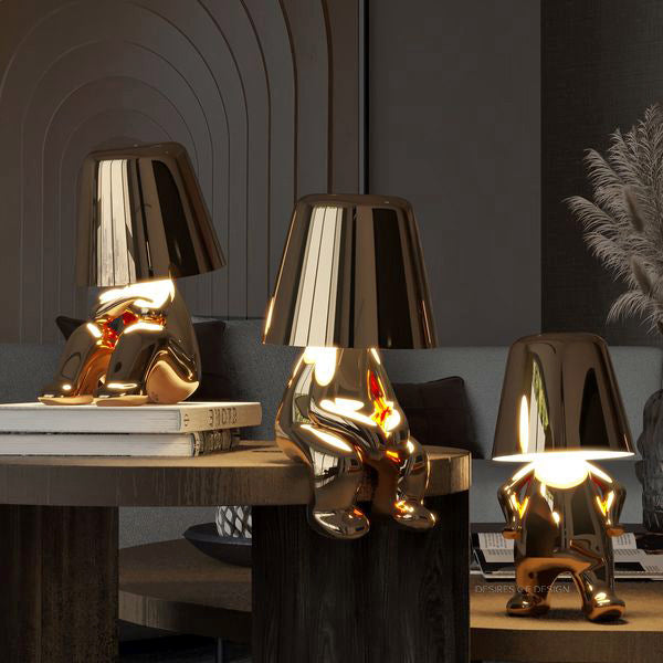 Thinker Friends™ Lamp | Gold Collection