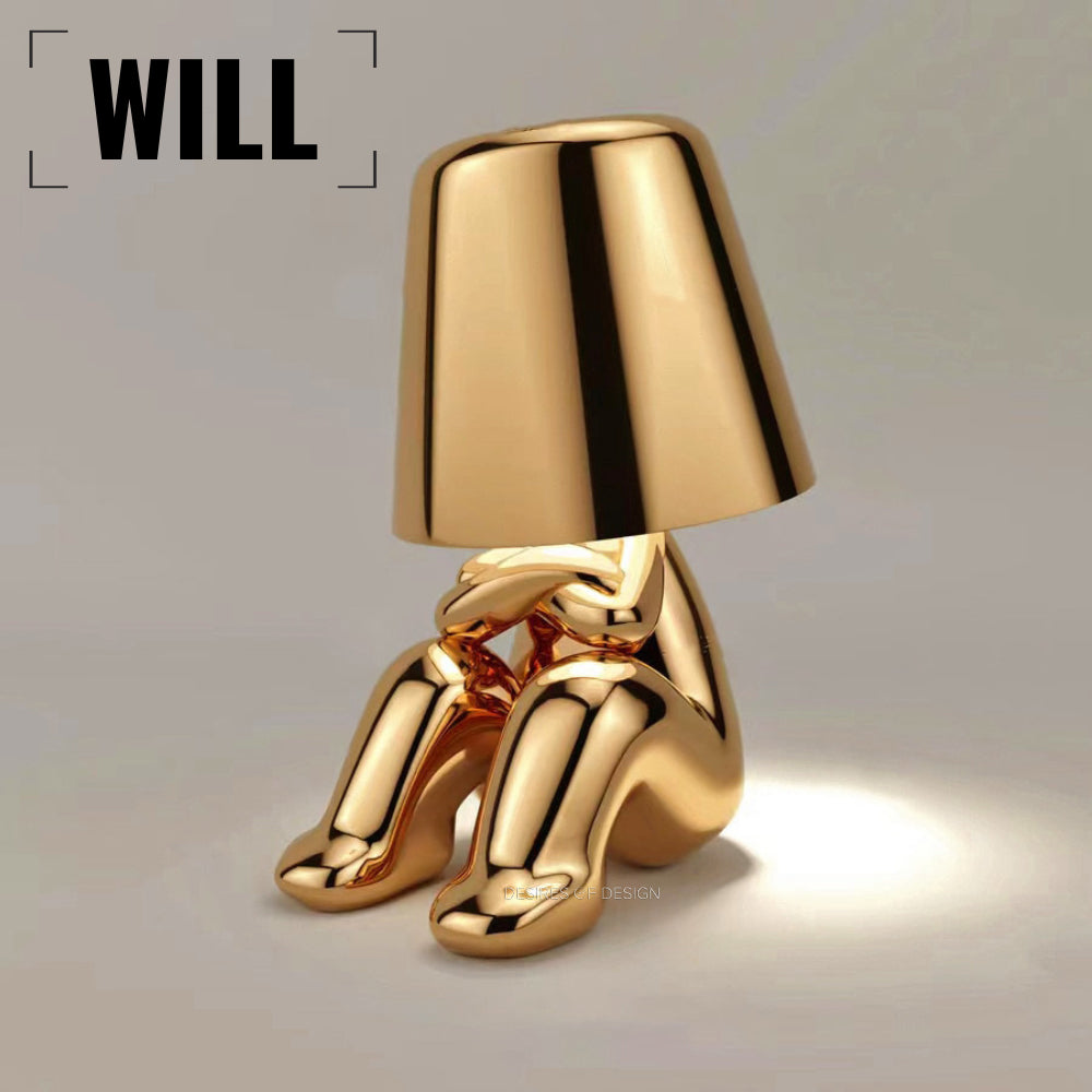 Thinker Friends™ Lampe | Gold Kollektion